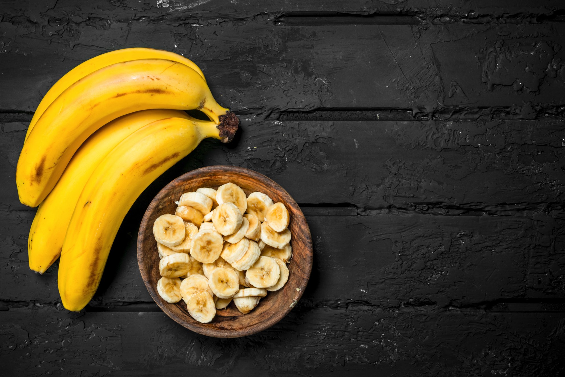 Banany, ilustracja do artykułu o kaloriach banana